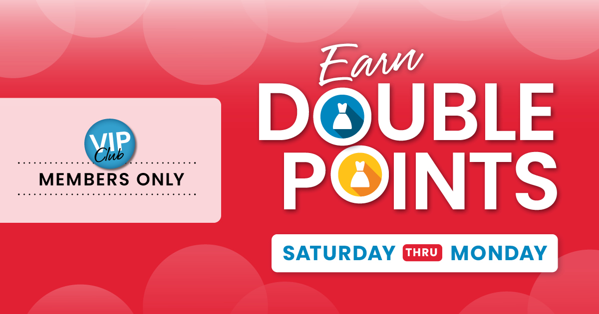 Double Points This Weekend!