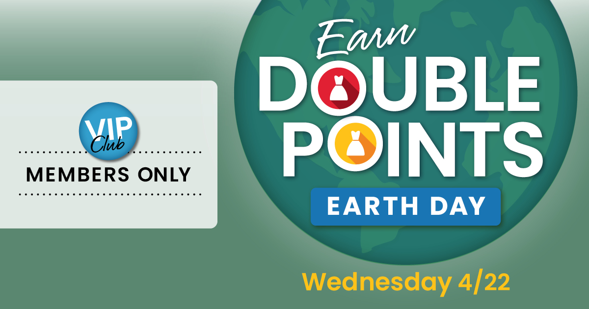 Earth Day Double Points Sale