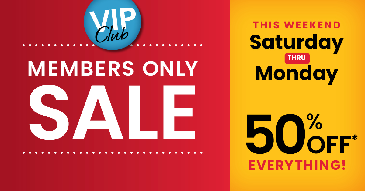 Memorial Weekend Sale